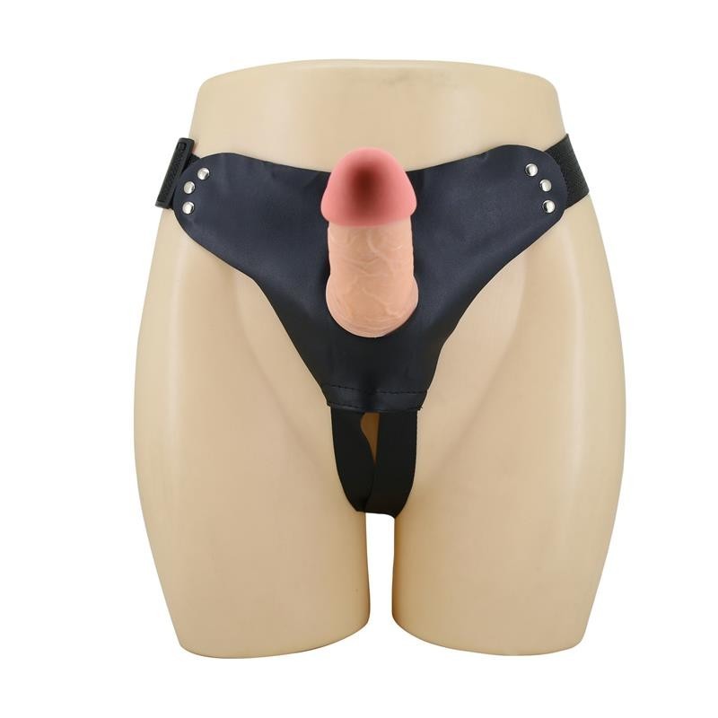 harnais avec Gode creux 19 cm Mavis