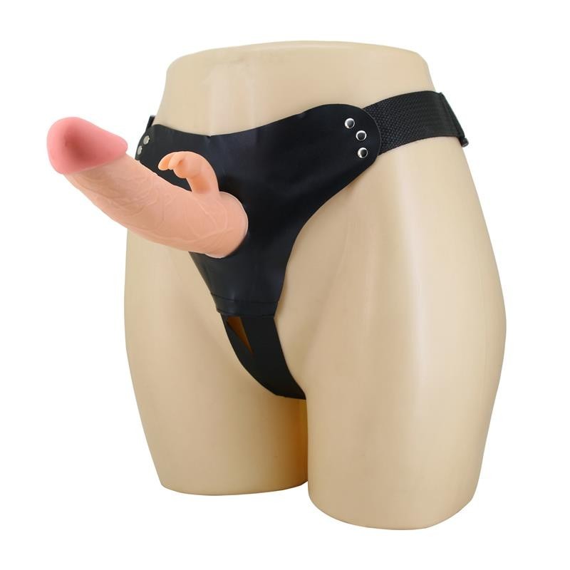 harnais avec Gode creux 19 cm Mavis