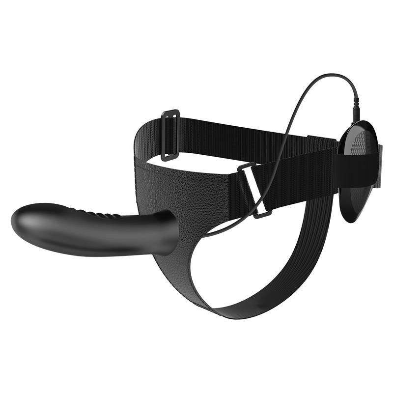 Myron harnais avec gode vibrant 7.2