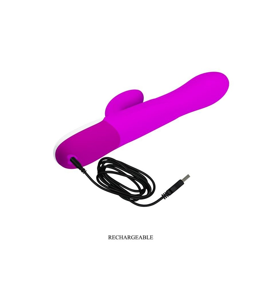 Douglas vibromasseur Rabbit avec Fonction de Gonflage
