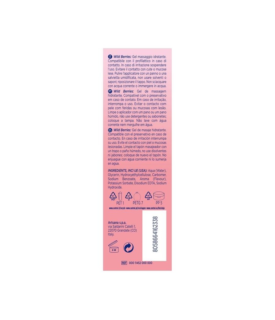 Gel de massage Baies Sauvages 200 ml