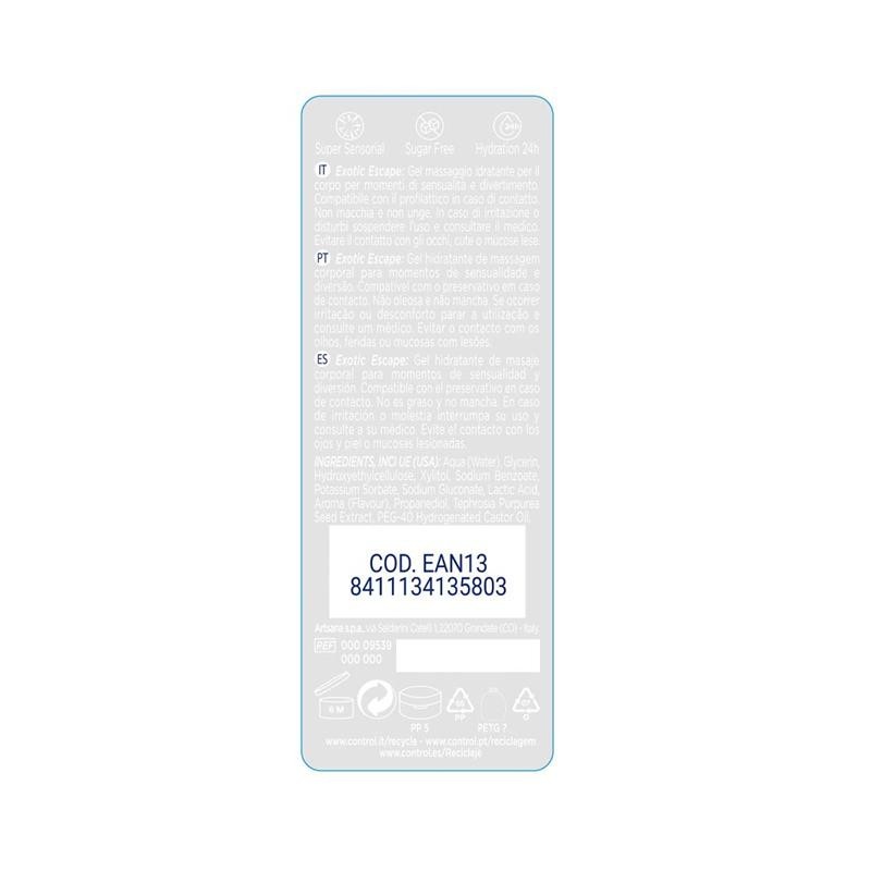 Gel de massage Évasion Exotique 200 ml