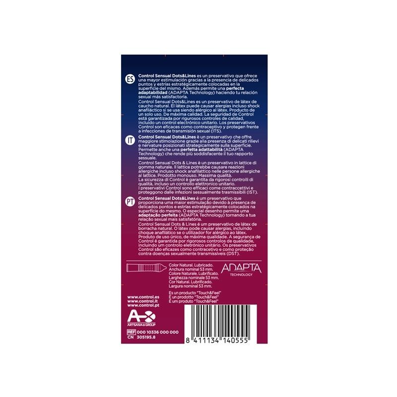 Points et lignes sensuels - picoss 12 uds