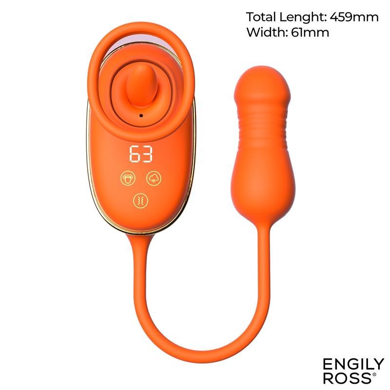 Lizer Pro Stimulateur avec Langue Oscillante, pompe de Vacio et oeuf avec Up and Down