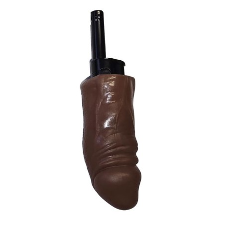 briquet pour barbecue forme pénis bronzé