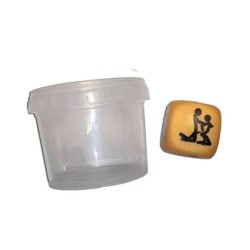 dès dorée de positions pour couple en godet