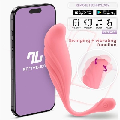 vibromasseur avec mouvement Waving avec APP USB