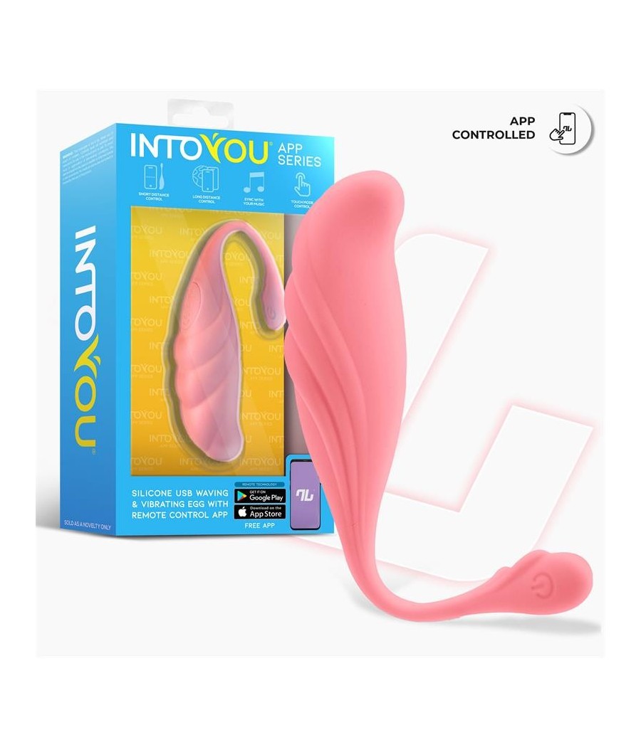 vibromasseur avec mouvement Waving avec APP USB