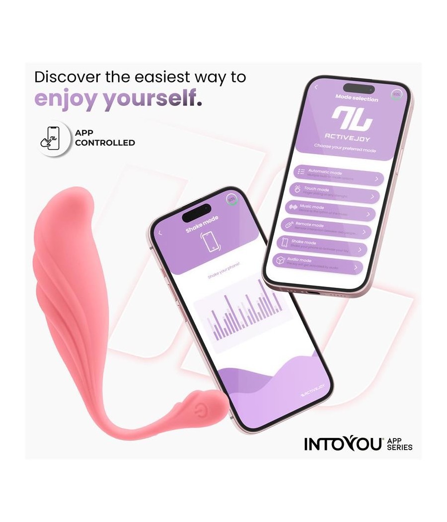 vibromasseur avec mouvement Waving avec APP USB