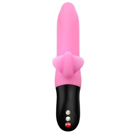 vibromasseur avec vas-et-vient Bi Stronic Fusion Candet Rose