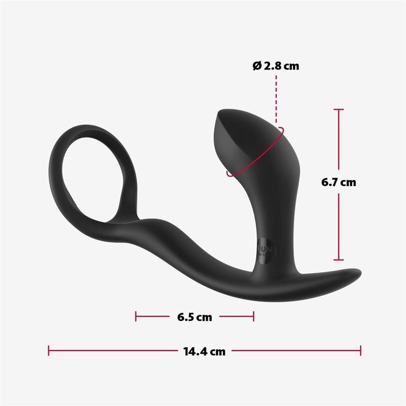 Bootie Ring Anneau pour pénis et Plug Anal Slate