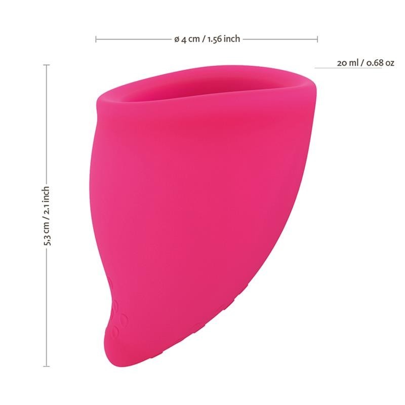 Kit Fun Cup Explore 2 bonnets menstruellees Rose et Outremer
