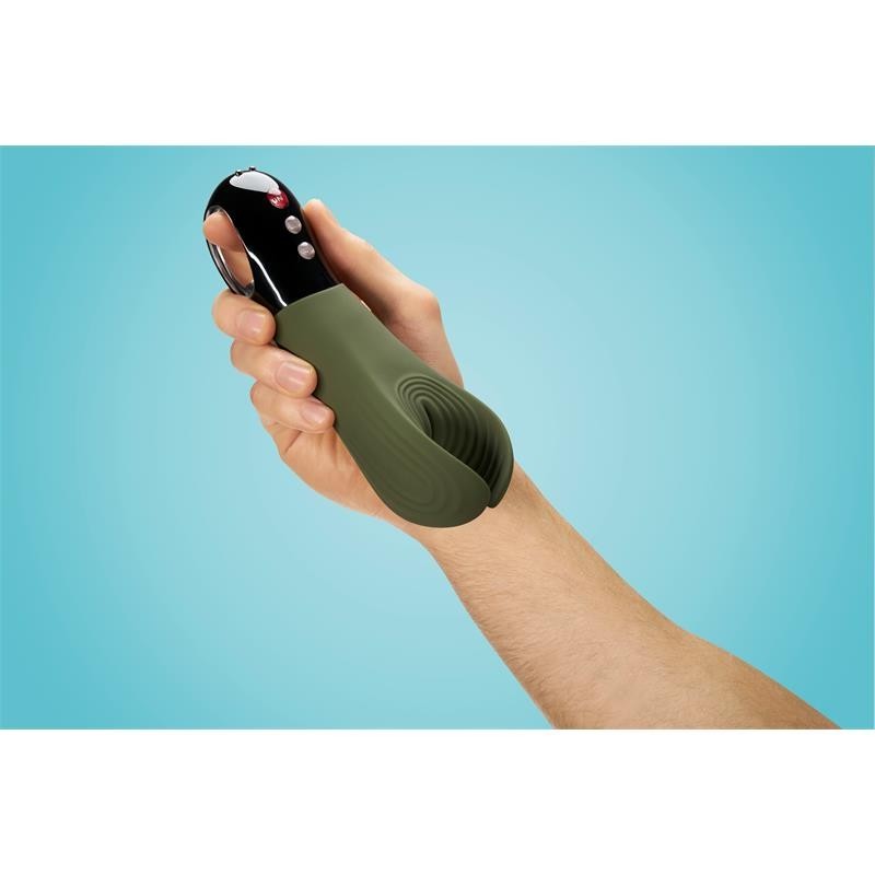 Manta masturbateur masculin Vert Mousse/Noir