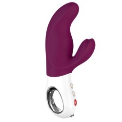 vibromasseur pour le point G Miss Bi Raisans et Blanc