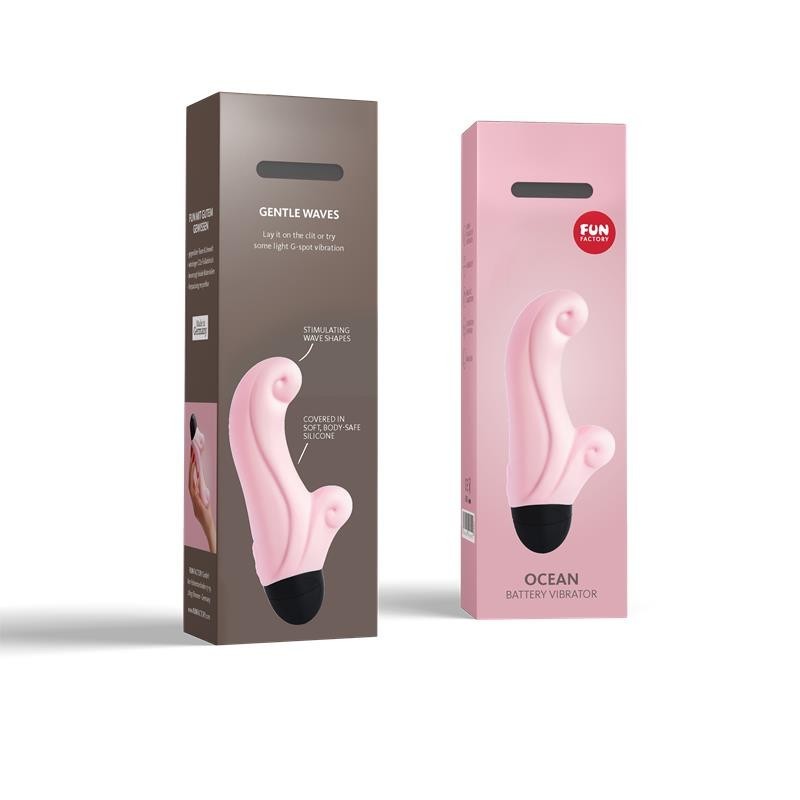 Mini vibromasseur Ocean Babet Rose