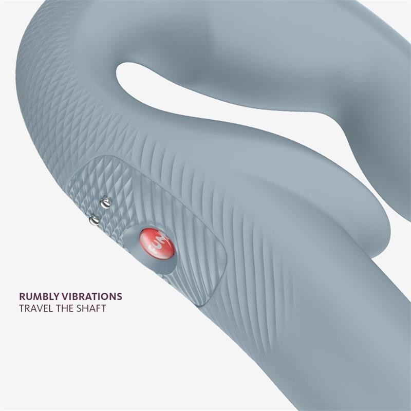 Partager Vibe Pro Vibromasseur Double Cool Grey