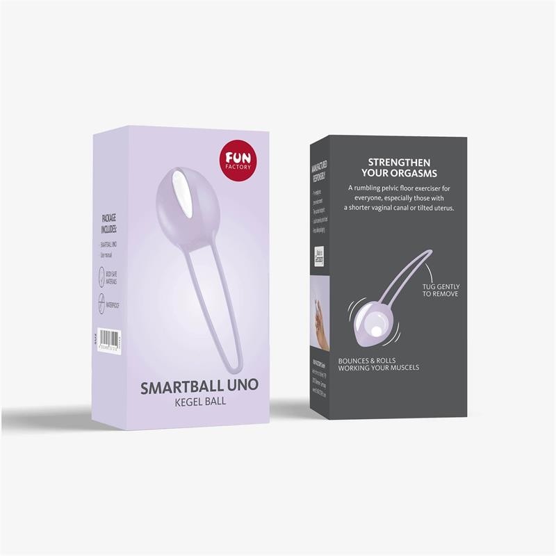 Smartball uno boule Kegel Blanc/Lilas Pastel