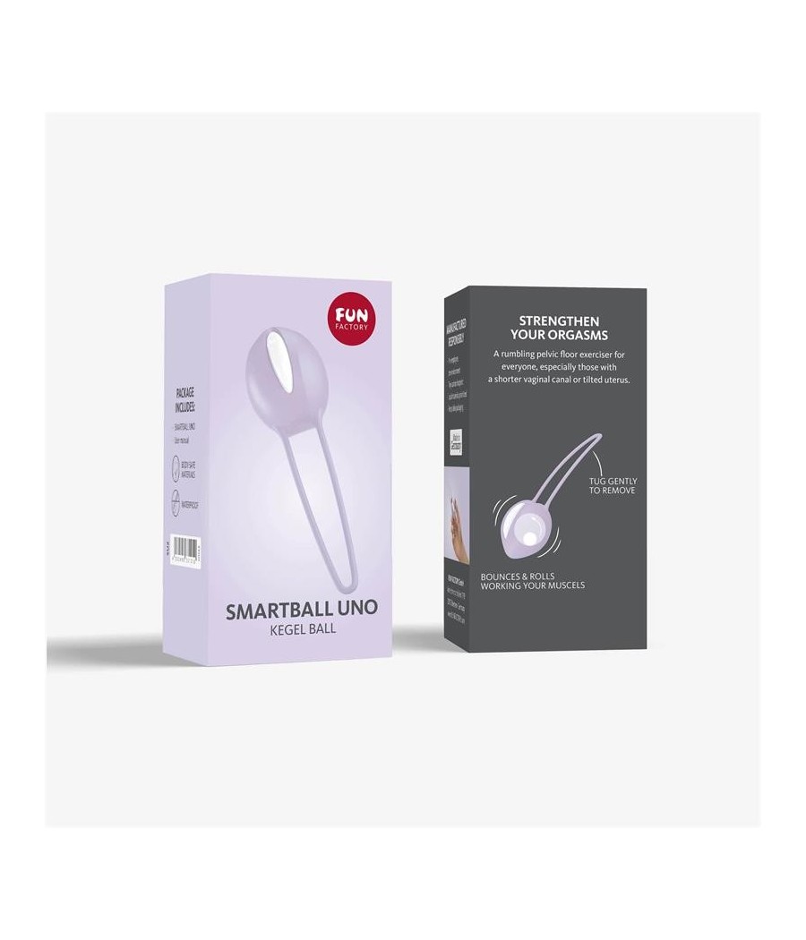 Smartball uno boule Kegel Blanc/Lilas Pastel