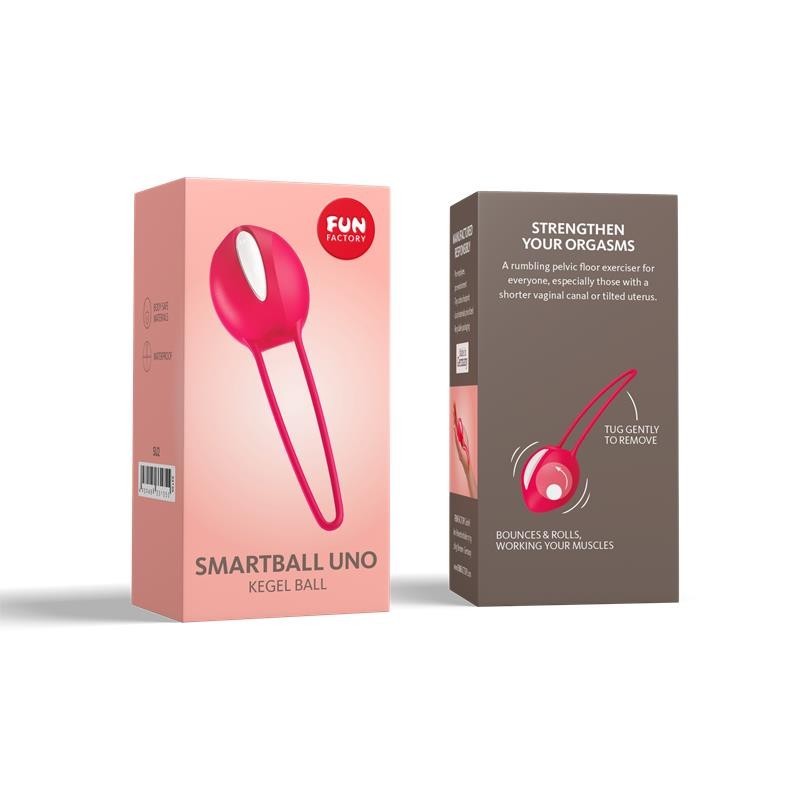 Smartball uno boule Kegel Blanc/rouge Inde