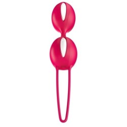 Duo de Smartballs boules Kegel Blanc/rouge Inde