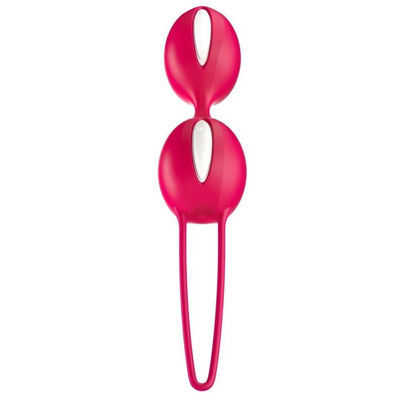 Duo de Smartballs boules Kegel Blanc/rouge Inde