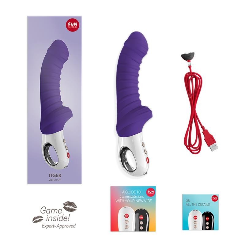 vibromasseur Tiger Violet