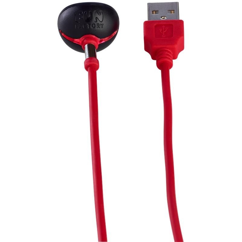 Chargeur USB magnétique rouge
