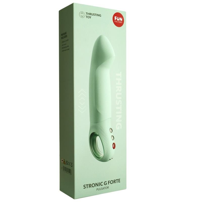 vibromasseur avec vas-et-vient Stronic G Forte Sage Green
