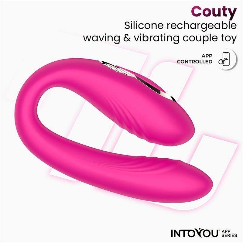 Couty  jouet pour couples avec Oscilación 360º avec APP