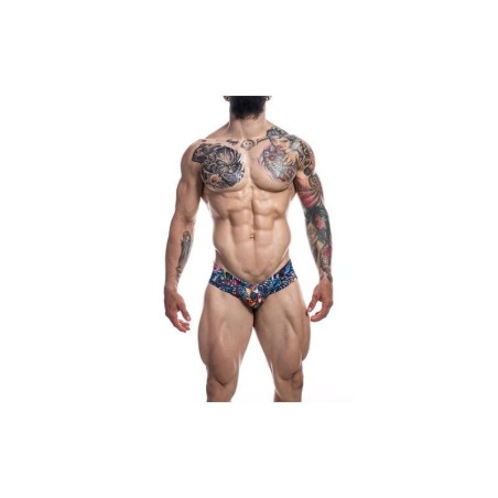 slip haut High Cut Cheeket Brief Tattoo Taille XL