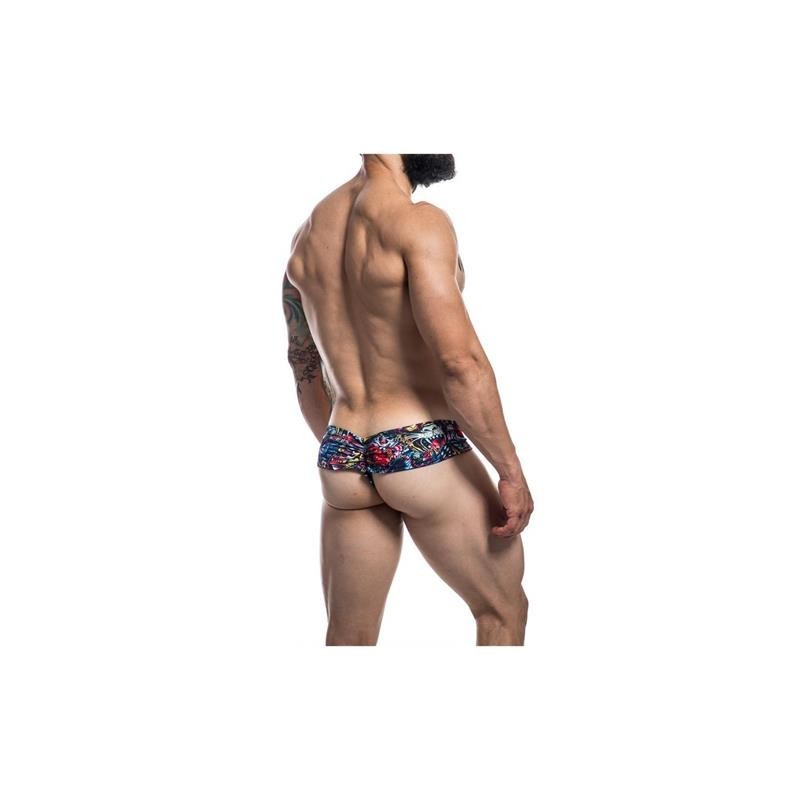 slip haut High Cut Cheeket Brief Tattoo Taille XL