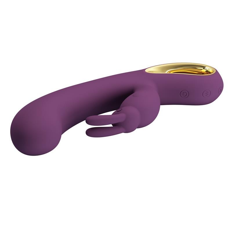 Liam Vibromasseur point G silicone avec APP violet
