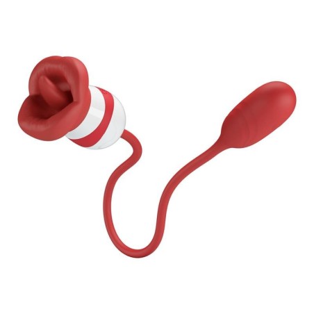 Aliyah Stimulateur Double bouche et oeuf silicone