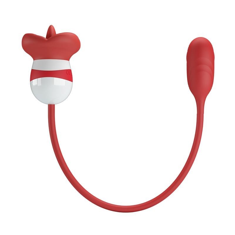 Aliyah Stimulateur Double bouche et oeuf silicone