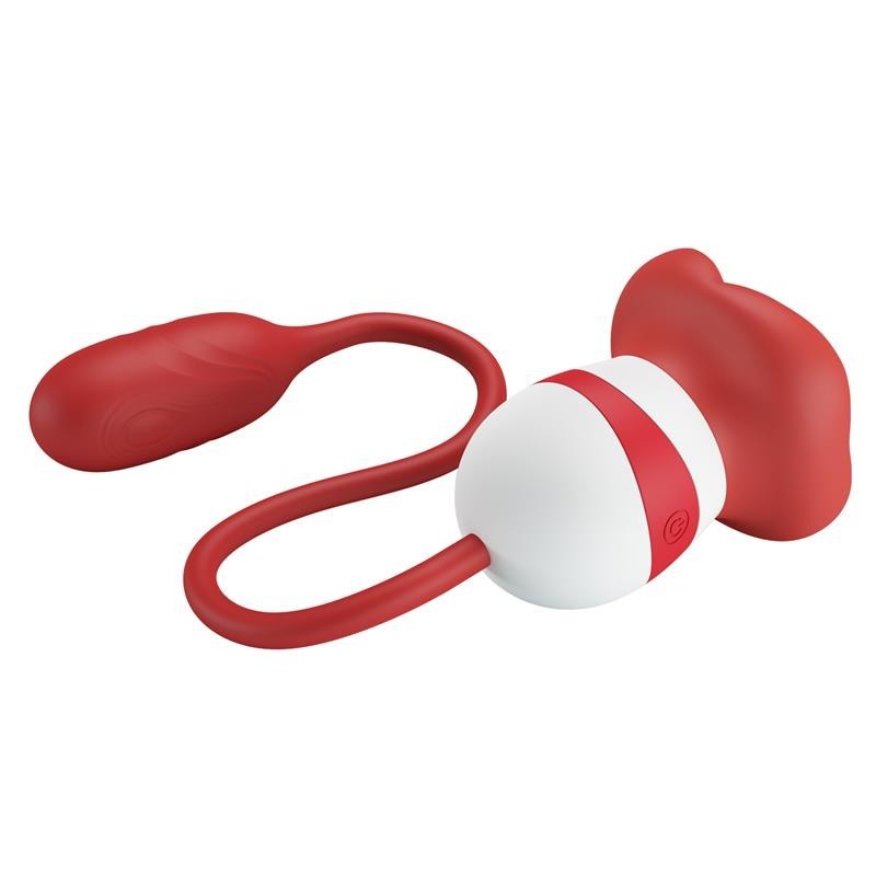 Aliyah Stimulateur Double bouche et oeuf silicone