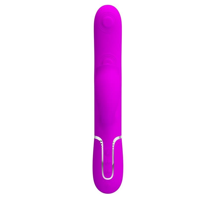 Gigi Vibromasseur avec Léchage et Thumping fuchsia