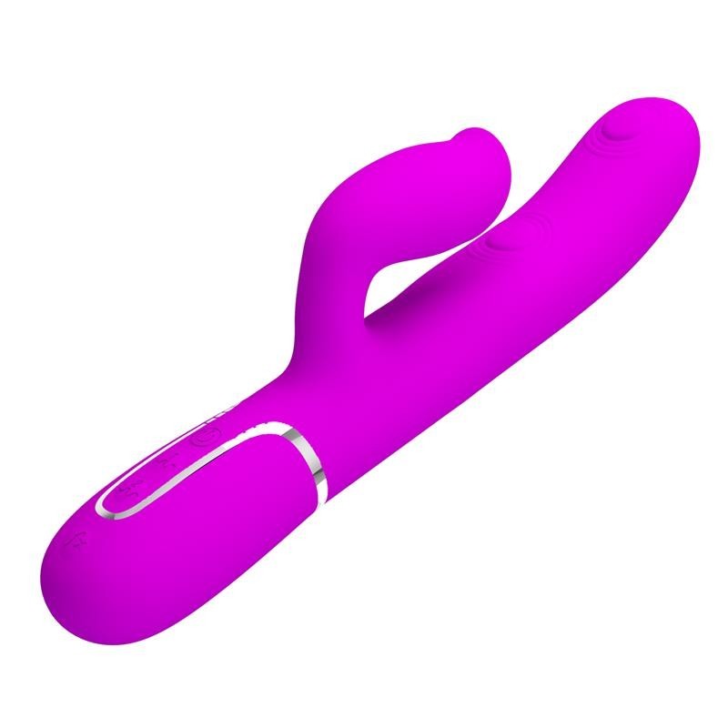 Gigi Vibromasseur avec Léchage et Thumping fuchsia