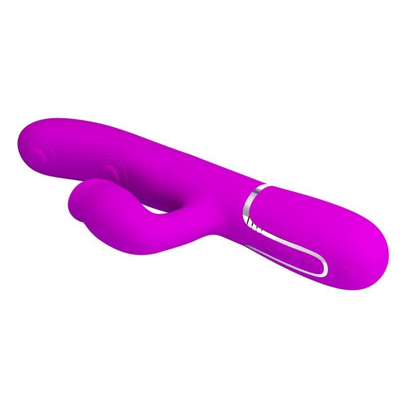 Gigi Vibromasseur avec Léchage et Thumping fuchsia