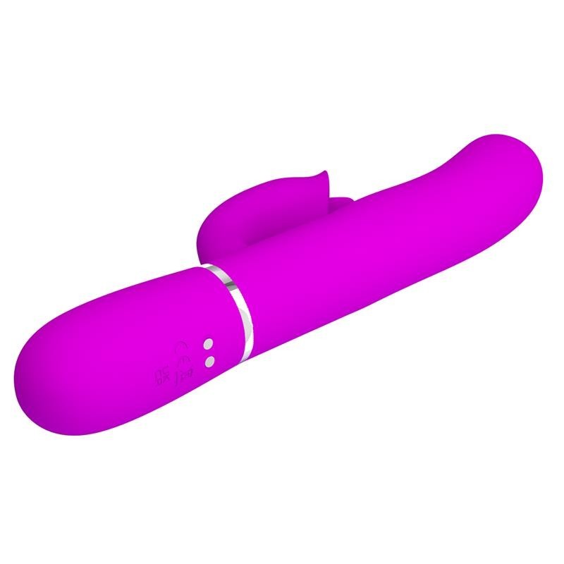 Gigi Vibromasseur avec Léchage et Thumping fuchsia