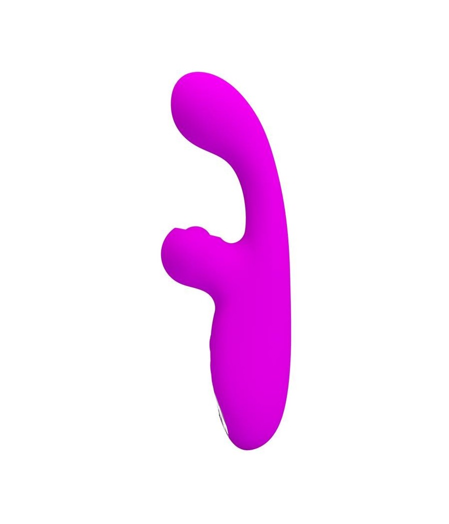 Skylar vibromasseur Double Stimulation et tapotements fuchsia