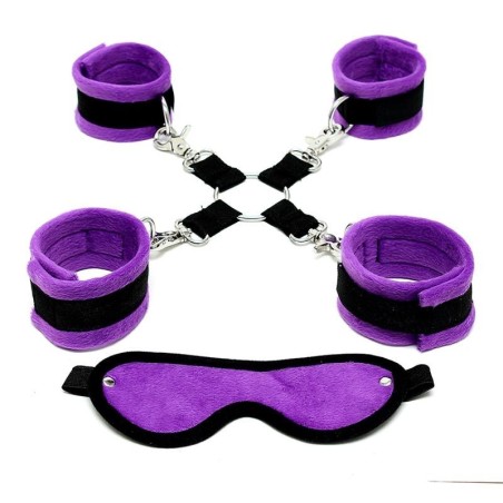 Ensemble de jeu de bondage Rimba couleur violet