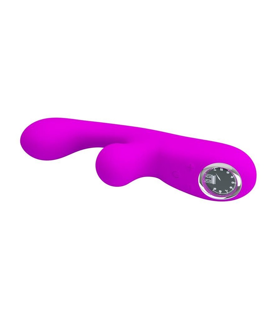 Skylar vibromasseur Double Stimulation et tapotements fuchsia