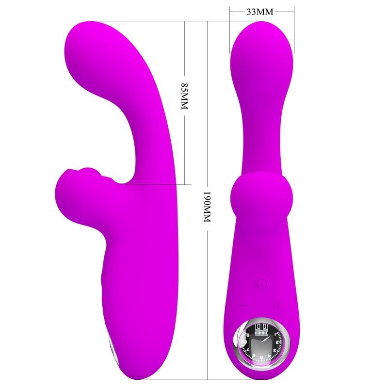Skylar lapin vibromasseur et Thumping fuchsia