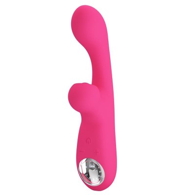 Skylar Vibromasseur Double Stimulation et tapotements Rose