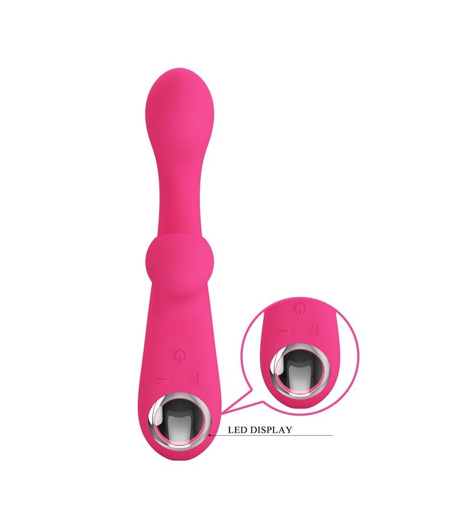 Skylar Vibromasseur Double Stimulation et tapotements Rose