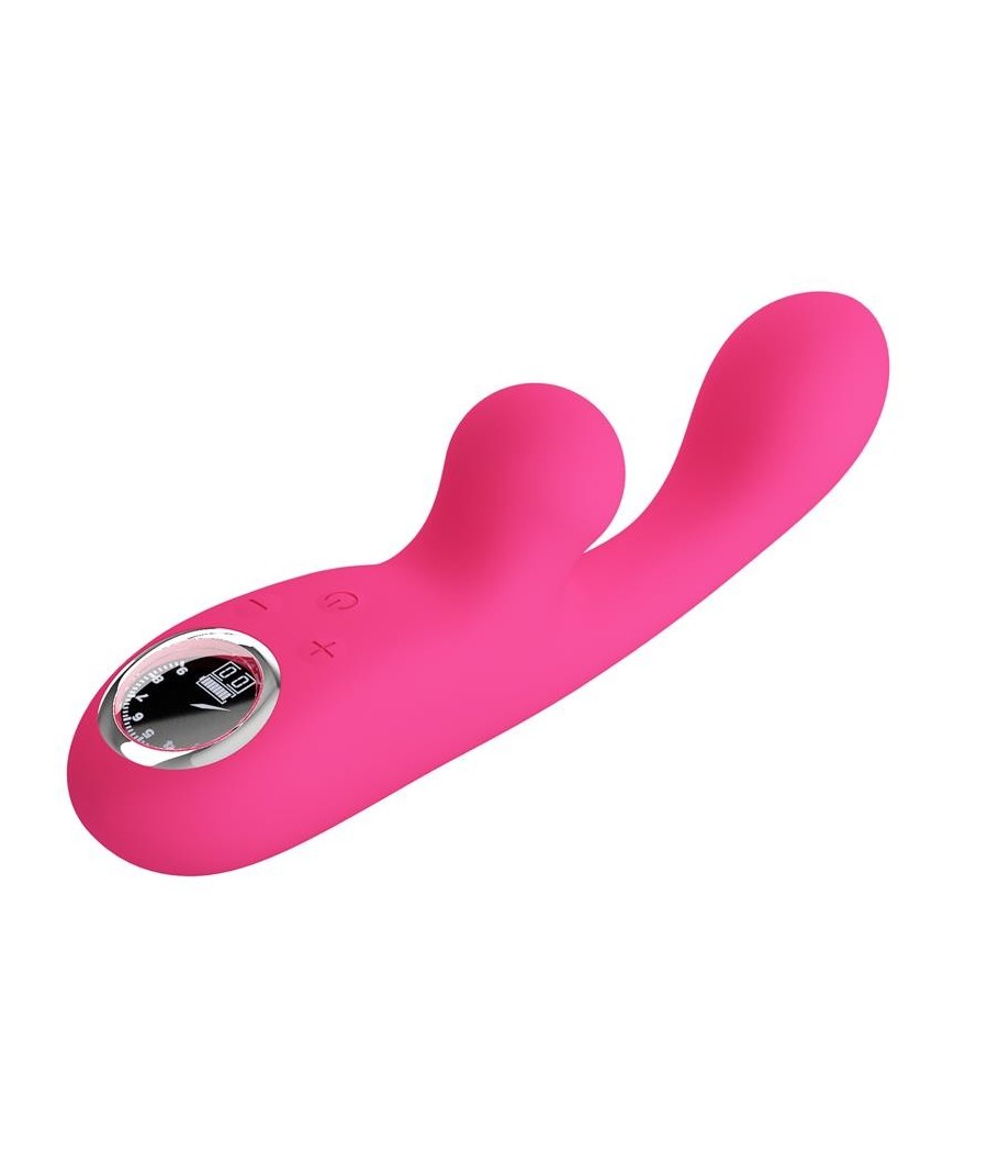Skylar Vibromasseur Double Stimulation et tapotements Rose