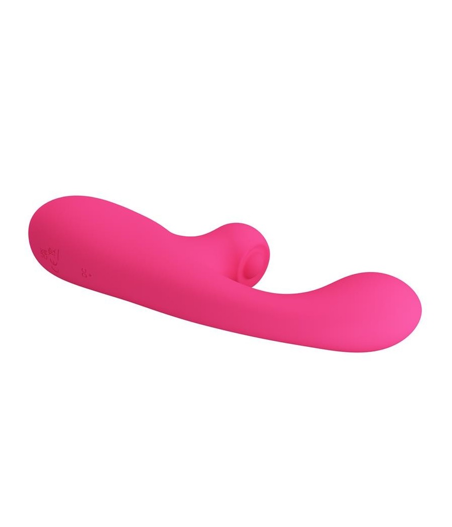 Skylar Vibromasseur Double Stimulation et tapotements Rose