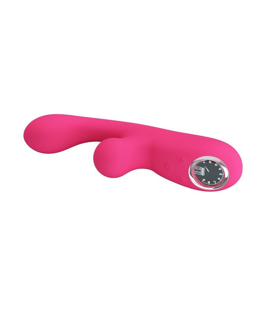 Skylar Vibromasseur Double Stimulation et tapotements Rose