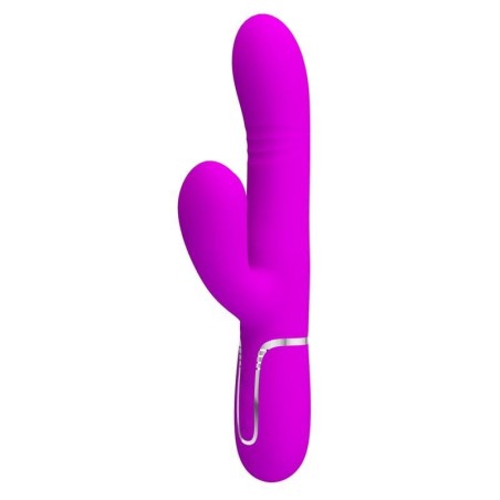 Mariana Vibromasseur 4en1 silicone fuchsia