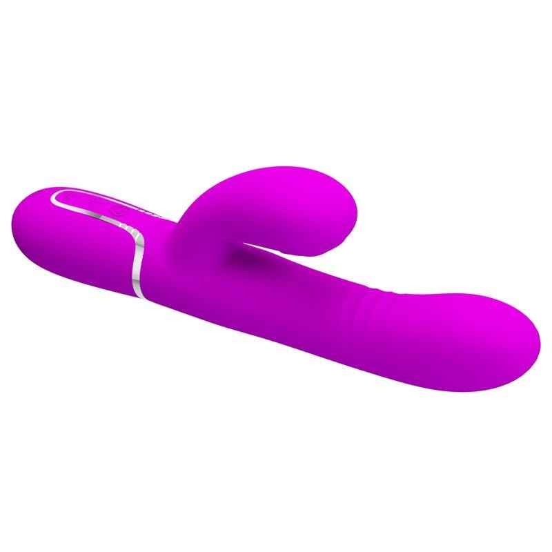 Mariana Vibromasseur 4en1 silicone fuchsia